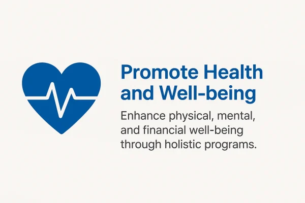 Promote Health and Well-being