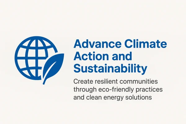 Advance Climate Action and Sustainability